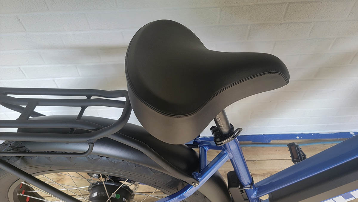 Kill Devil E Bike Seat Cushion and Rear Rack